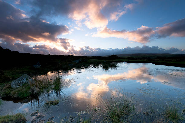 istock Sunset on Dartmoor near Haytor 157684065