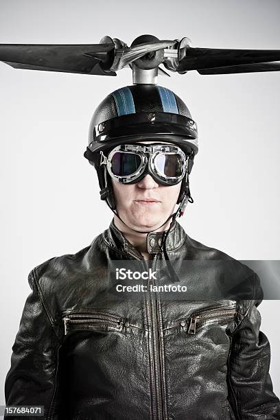 Retrato De Piloto Foto de stock y más banco de imágenes de Helicóptero - Helicóptero, Casco - Herramientas profesionales, Piloto