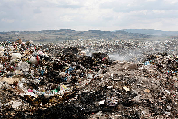 spazzatura - landfill foto e immagini stock