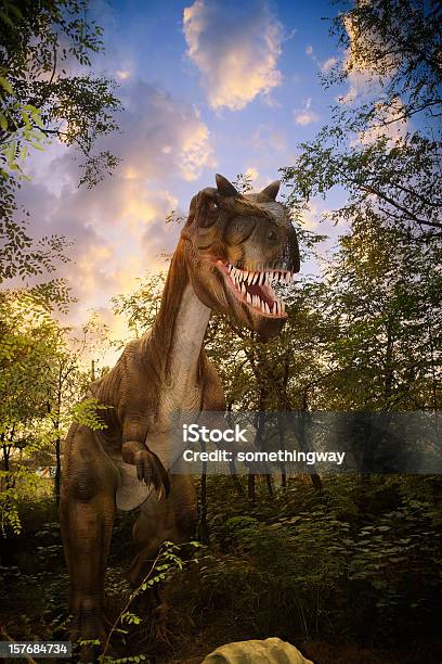 Модель Парк Динозавров — стоковые фотографии и другие картинки Динозавр - Динозавр, Тираннозавр-рекс, Драться