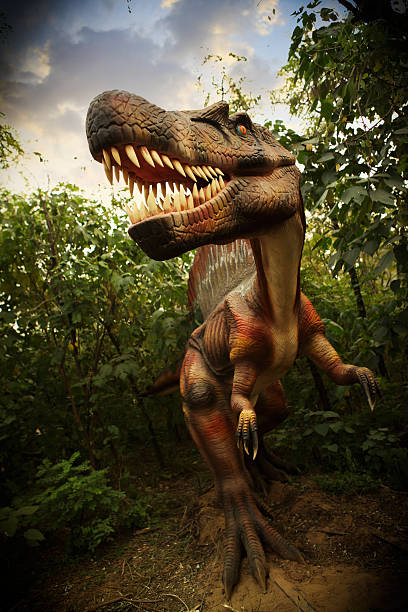 istock Model of a Dinosaur Park 157684738