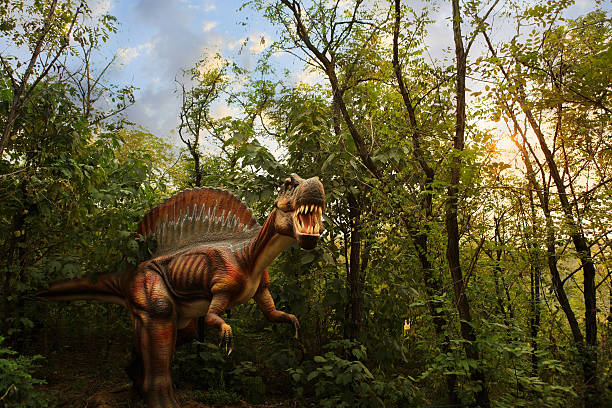 istock Model of a Dinosaur Park 157684739