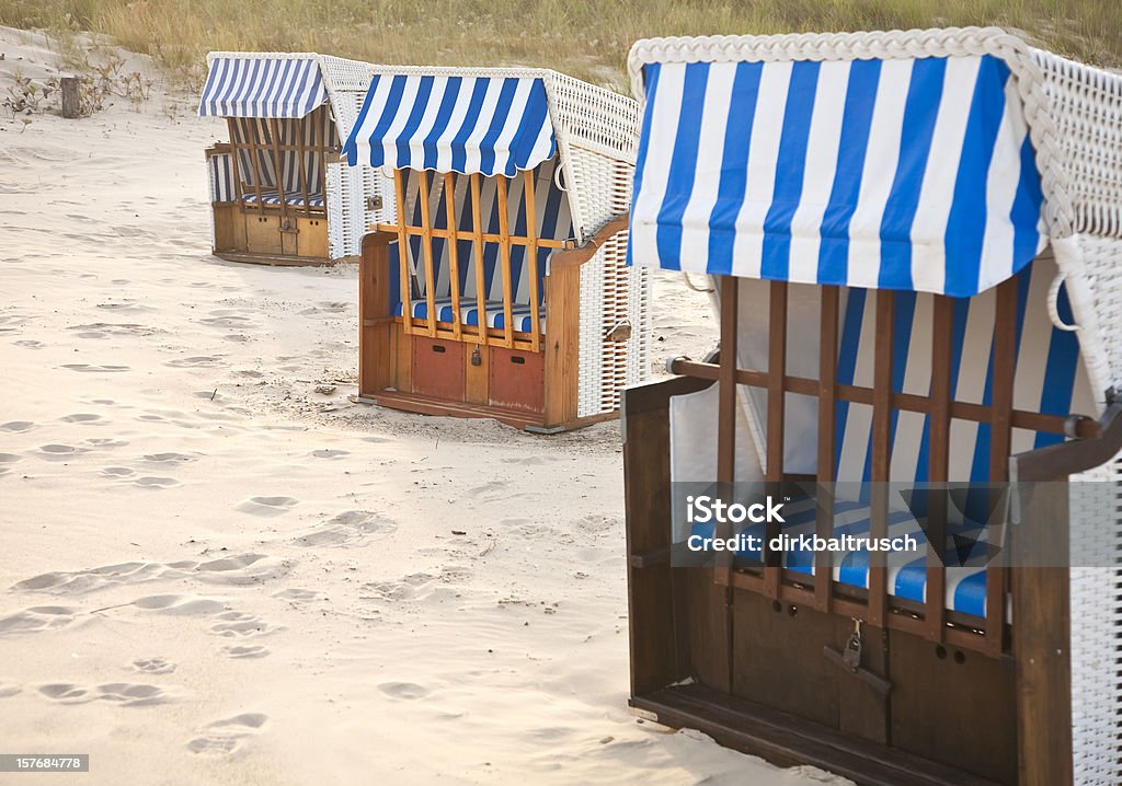 Final de la temporada de verano en la playa alemán - Foto de stock de Playa libre de derechos