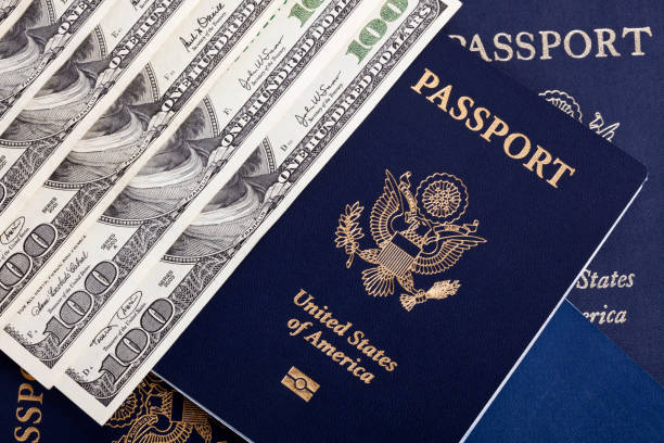 istock Cash and Passports 157685275