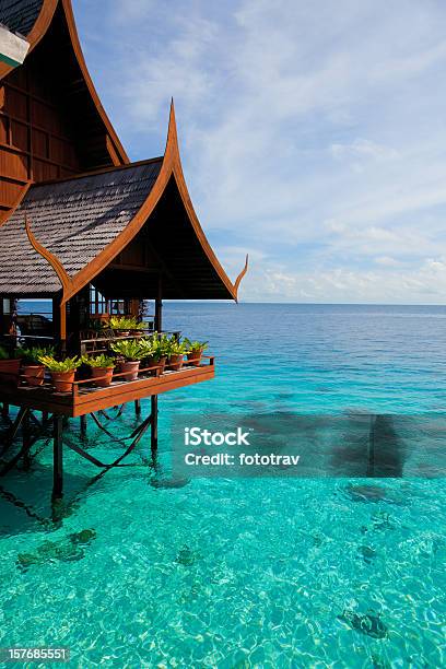 Water Village On Mabul Island Sipadan Borneo Malaysia Stock Photo - Download Image Now