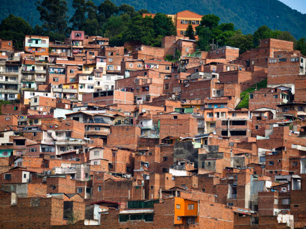 istock Slum in Medellin, Colombia 157685800