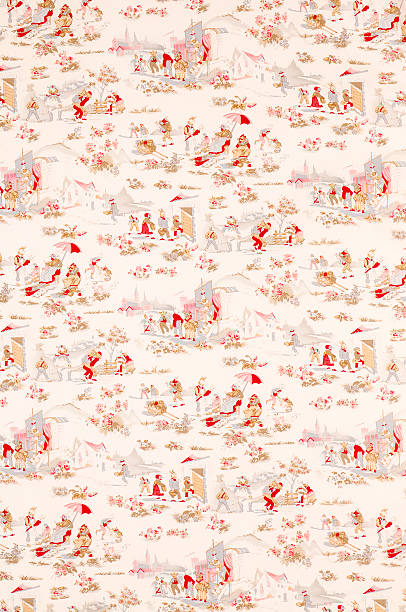istock French Fox Wide Vintage Fabric 157686083