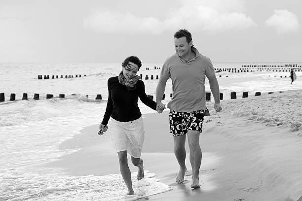 istock Happy young marriage on the beach 157686187