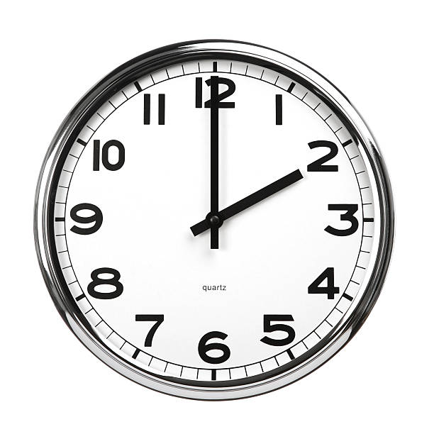 duas horas - number 1 oclock single object clock - fotografias e filmes do acervo