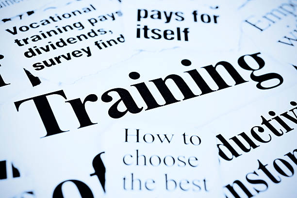 istock Newspaper headlines about the value of training 157686482