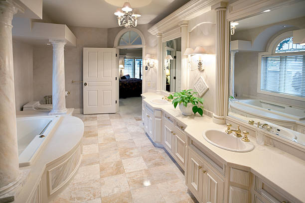 istock Amazing Marble Decor Home Bathroom 157686574