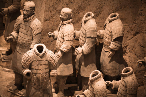 istock Terracotta Army in Qin Shi Huang's Tomb 157686744
