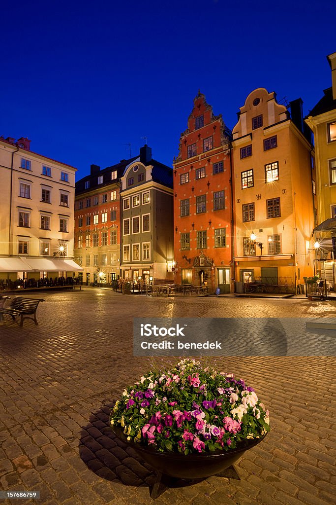 Stoccolma, Svezia - Foto stock royalty-free di Acciottolato