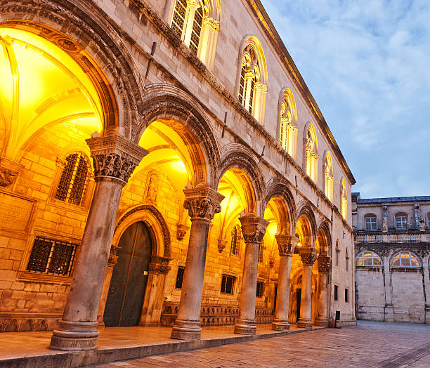 Night Scene In Dubrovnik's Old Town