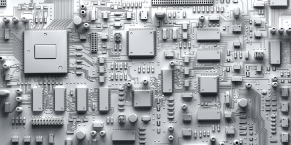 Abstract Circuit Board