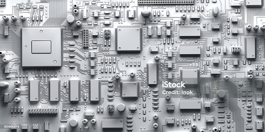 Computer technology Abstract Circuit Board Circuit Board Stock Photo