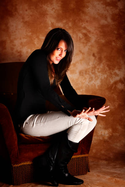 istock Beautiful Woman Portrait. Color Image 157686902