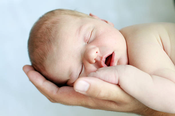 istock Sleeping Newborn Baby Portrait 157687075
