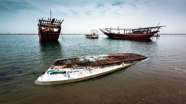 istock Wonderful Morning view in Dammam sea side Saudi Arabia. 1576872995