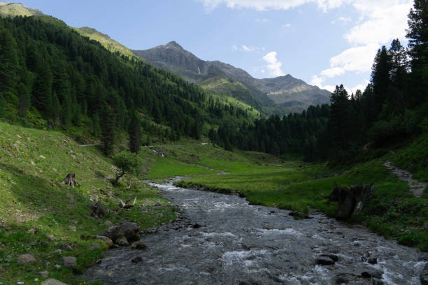 istock river in the Austrian Alps close to Sellrain 1576879354