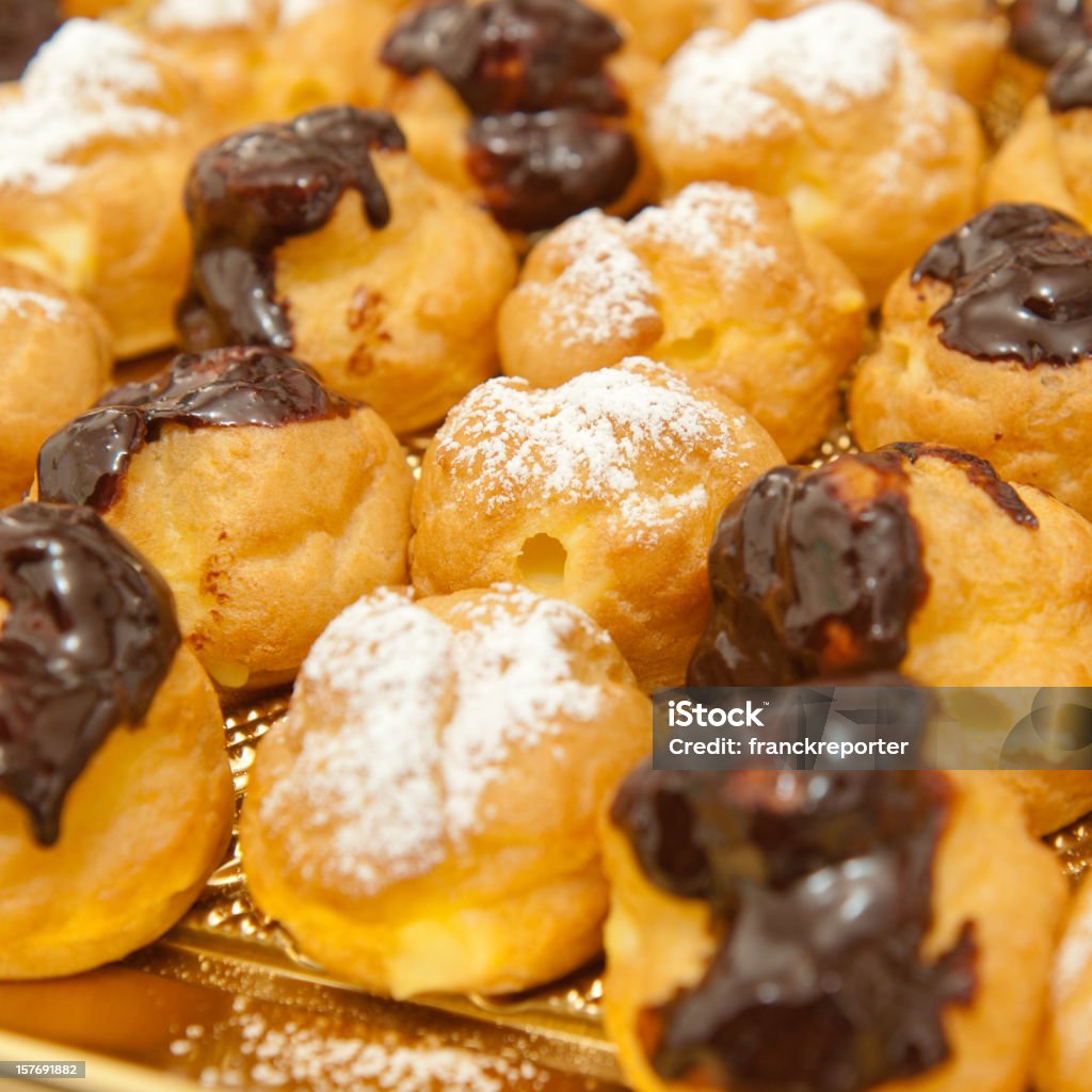 Pasticceria italiana con Gelato e pasticceria al cioccolato - Foto stock royalty-free di Buffet