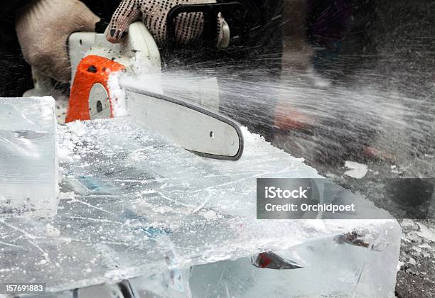 Rzeźbienia Lodu - zdjęcia stockowe i więcej obrazów Rzeźba z lodu - Rzeźba z lodu, Lód, Artificial Ice