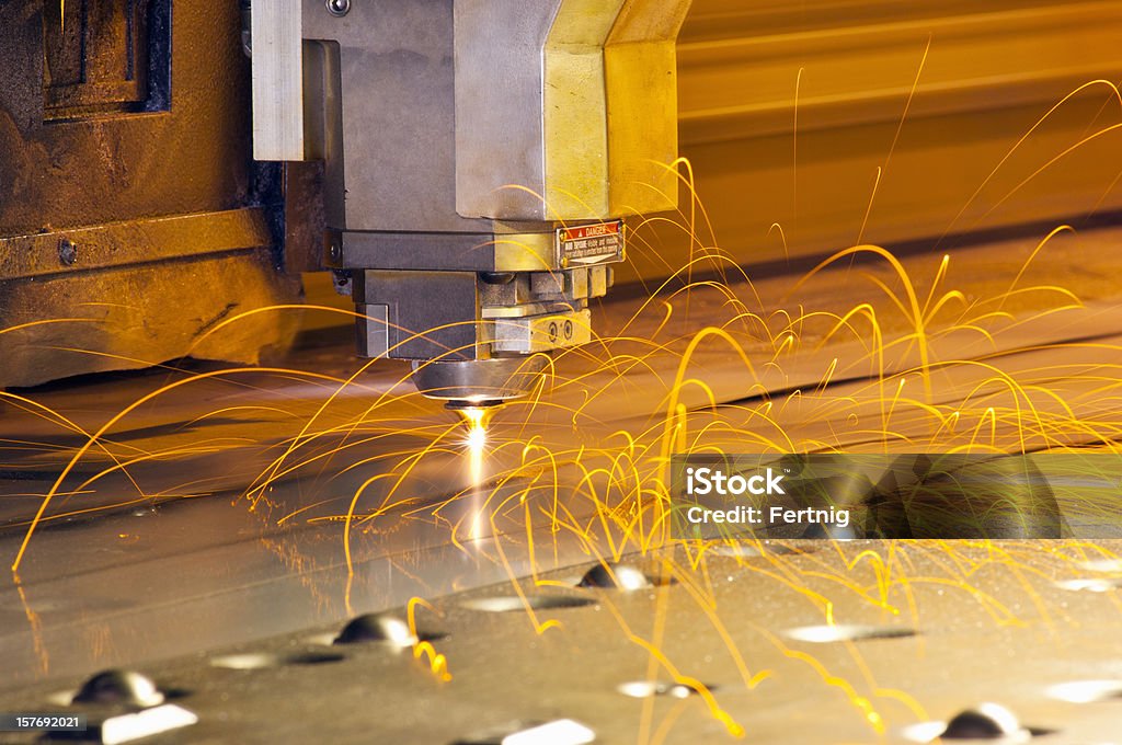 metal CNC laser de ferramenta - Foto de stock de Laser royalty-free