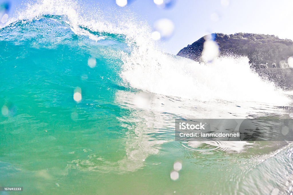 breaking wave wave in San Sebastian, Spain Breaking Wave Stock Photo