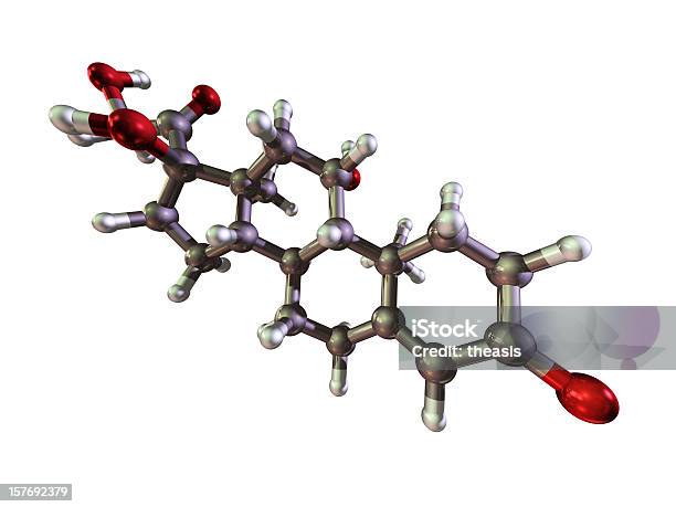 Molekül Von Hydrocortisone Stockfoto und mehr Bilder von Cortisol - Cortisol, Molekül, Hydrocortison