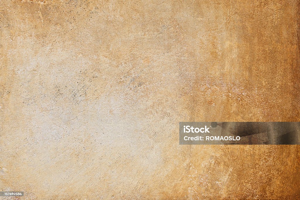 Ocker gelbe Römischen Mauer Textur, Rom, Italien - Lizenzfrei Alt Stock-Foto