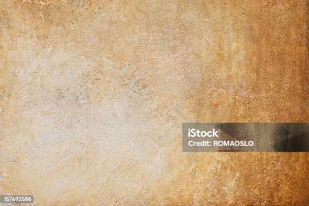 Ocker Gelbe Römischen Mauer Textur Rom Italien Stockfoto und mehr Bilder von Alt - Alt, Aquarelleffekt, Außenaufnahme von Gebäuden