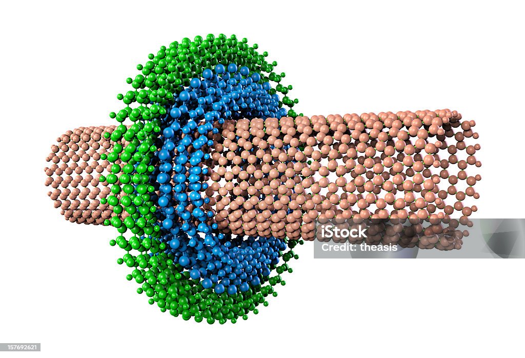 Nanotechnologie roulement - Photo de Atome libre de droits