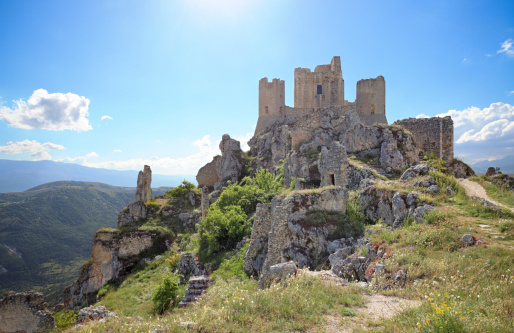 Rocca Calascio de Abruzzo, Italia photo