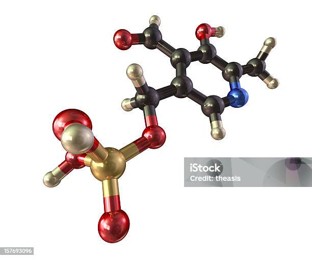 Foto de Vitamina B6 Modelo e mais fotos de stock de Vitamina - Descrição - Vitamina - Descrição, Alimentação Saudável, Ciência