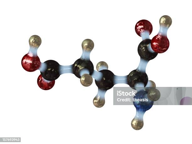 Foto de Ácido Glutamic e mais fotos de stock de Molécula - Molécula, Temperos, Ácido