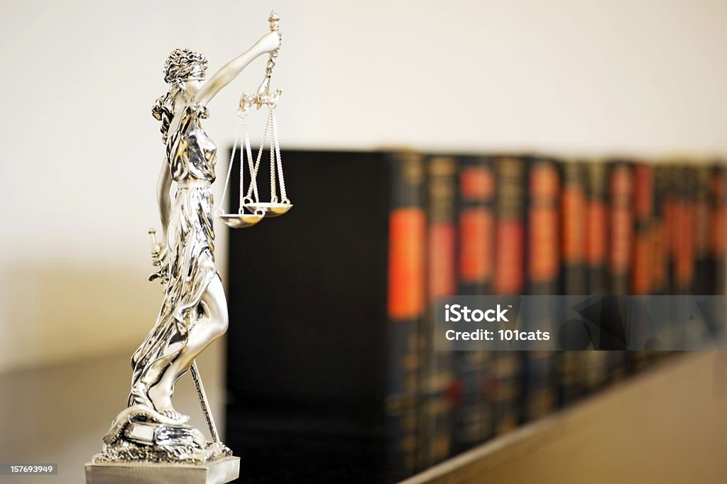 the scales of justice lawyer office Law Stock Photo