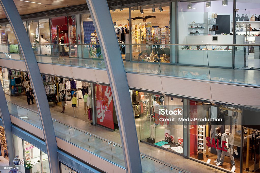 Multistorey shopping center - Royalty-free Centro Comercial Foto de stock