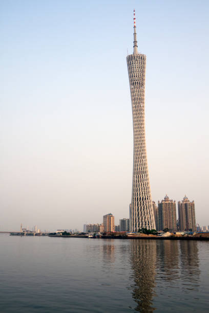 istock Guangzhou TV Tower at Dusk 157694189