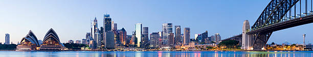 istock Sydney Harbour Bridge and City Skyline in Australia 157694300