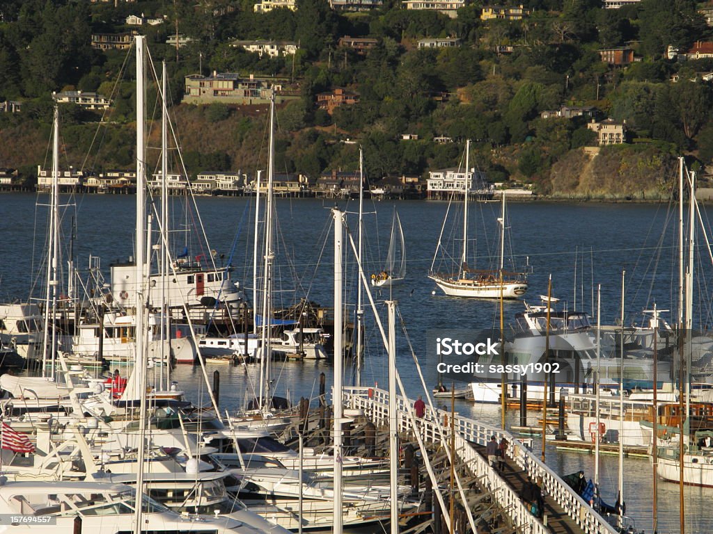 Sausalito Калифорния Marina - Стоковые фото Архитектура роялти-фри