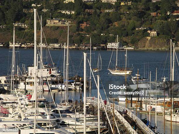 Sausalito Калифорния Marina — стоковые фотографии и другие картинки Архитектура - Архитектура, Без людей, Береговая линия