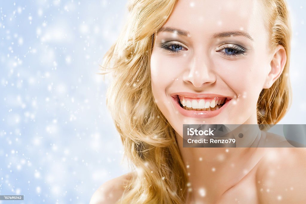 beautys in Weihnachten - Lizenzfrei Frauen Stock-Foto