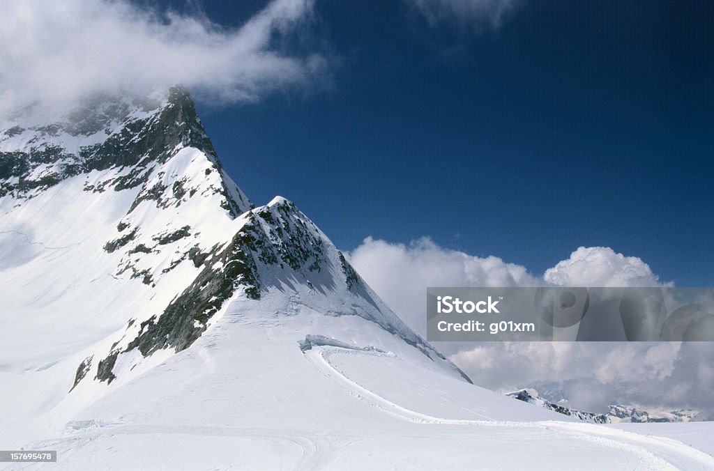 스위스 알프스 Jungfraujoch - 로열티 프리 겨울 스톡 사진