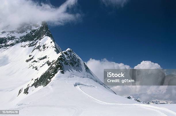 스위스 알프스 Jungfraujoch 겨울에 대한 스톡 사진 및 기타 이미지 - 겨울, 경관, 구름