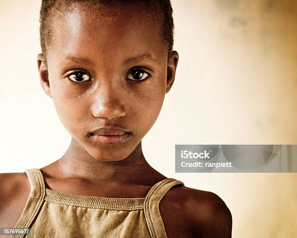 Young African Girl In An Orphanage Stock Photo - Download Image Now - Africa, Girls, Child
