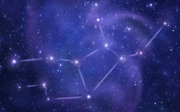 Photo of Zodiacal constellations. Virgo