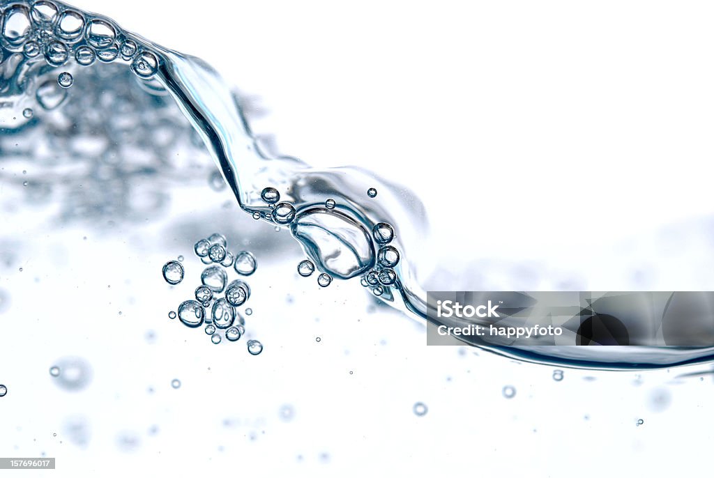 Пузырьки в воде - Стоковые фото Вода роялти-фри
