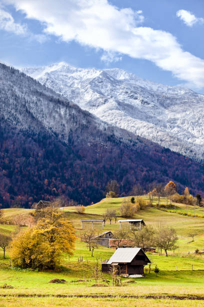 istock Julian alps valley, Slovenia 157696261