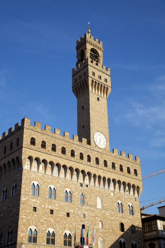 Palazzo Vecchio in Florence, Italy.