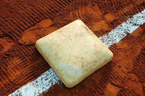 baseball podstawy - baseline home base baseball base zdjęcia i obrazy z banku zdjęć